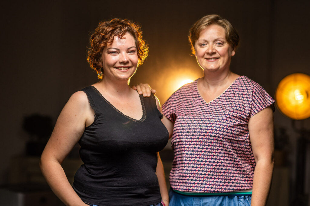 Constance et Roxane, les fondatrices d'Echo-Orthos