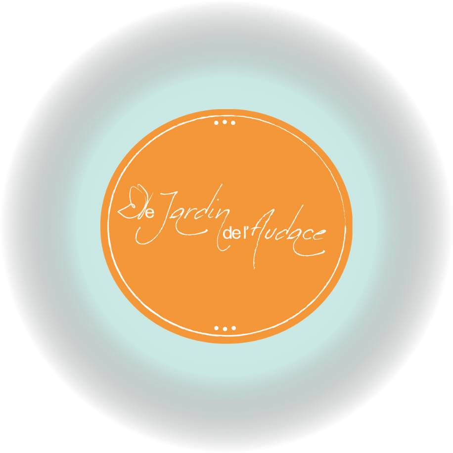 Le jardin de l'audace - logo d'une coach holistique