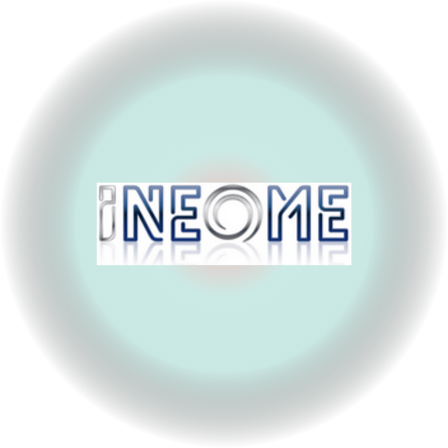 Logo de l'entreprise cambrésienne en lettres bleu marine et grise sur fond blanc, ombré de façon reflet d'eau